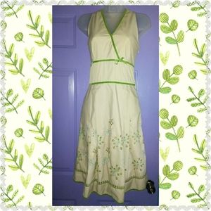 CYNTHIA STEFFE EMBROIDERED FLOWER CUT OUTS…